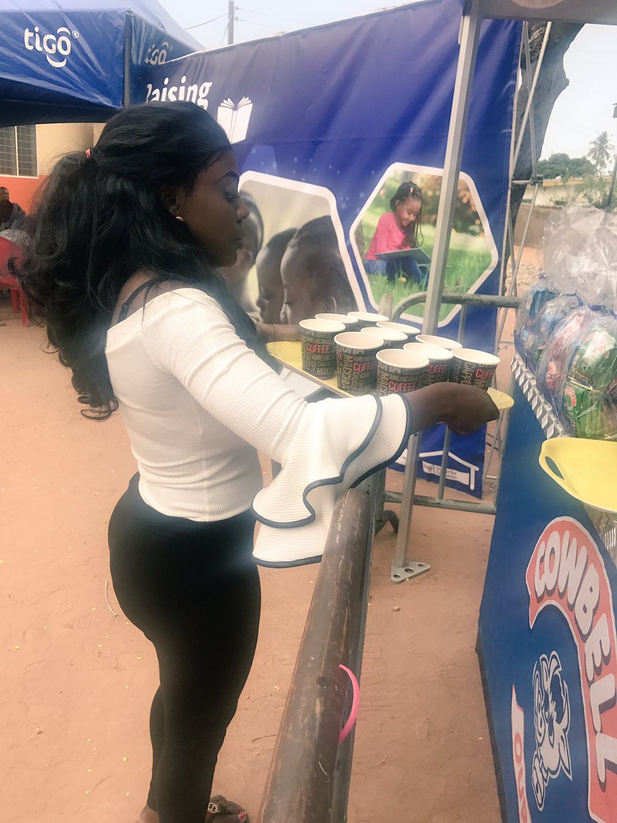 thenanaaba's tweet photo. In Cowbell we trust!  @CowbellGhana, Ghana's favourite milk 💃🏻💃🏻💃🏻😎 https://t.co/W1eGduPp3X
