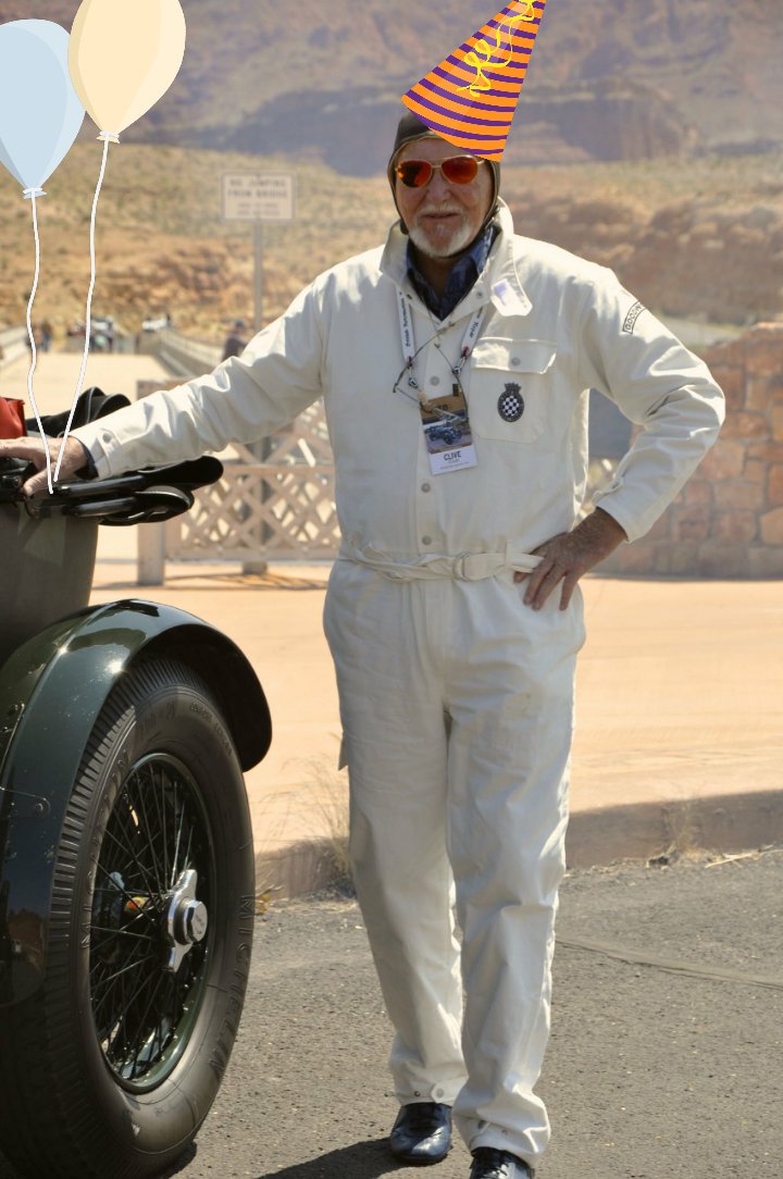 Weet je wie er vandaag jarig is? Mr. Clive Cussler! Happy birthday! Make it a good one  