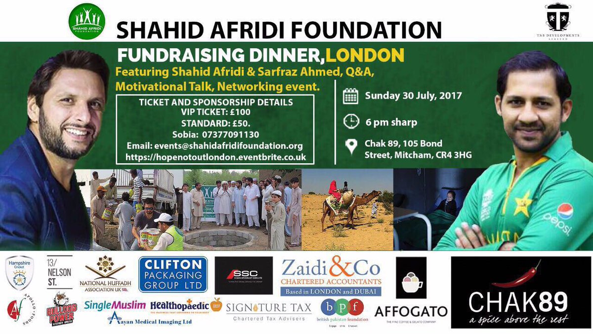 ifti_ifrahim's tweet photo. So looking forward to this amazing dinner @Chak89Spice for a wonderful cause that is @SAFoundationN glad @SarfarazA_54 will be joining us 👌🏽 https://t.co/UT2pyh7TOV