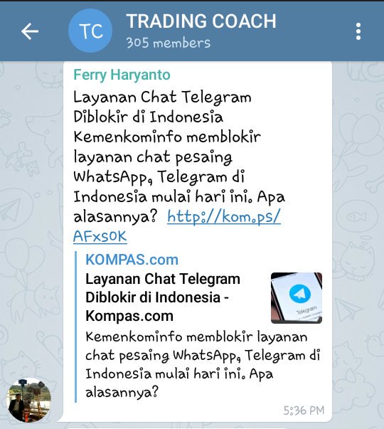 wjoyodiningrat7's tweet photo. Telegram,FB yg isinya edukasi gini masak kena imbas di blockir.?? @kemkominfo sakit hati ini mau pintar....piye prof  @iwanpranoto https://t.co/oaqIow3pz8