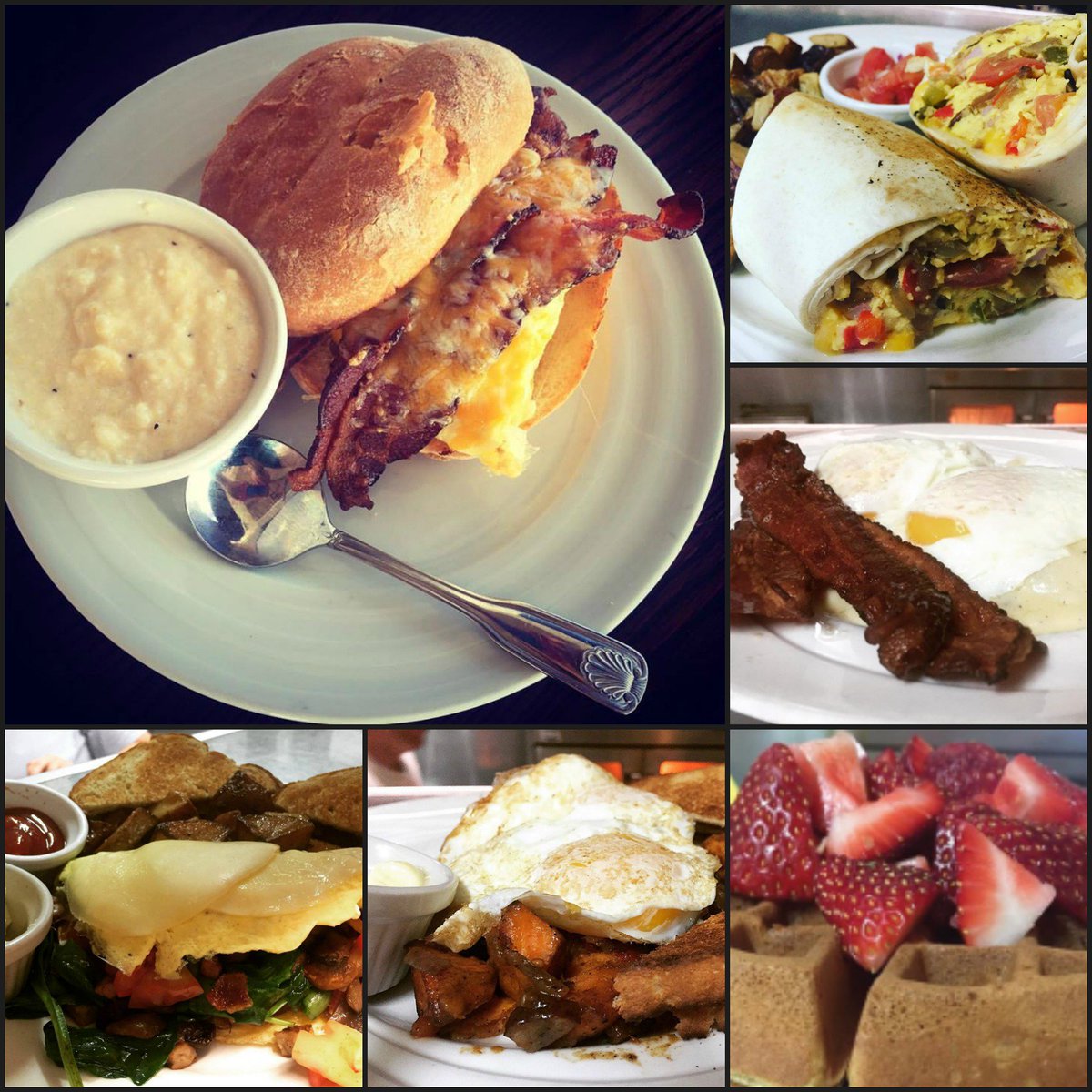 Good Morning to you! Our #breakfast is calling your name :) #flaglerbeach #restuarant #oceanview