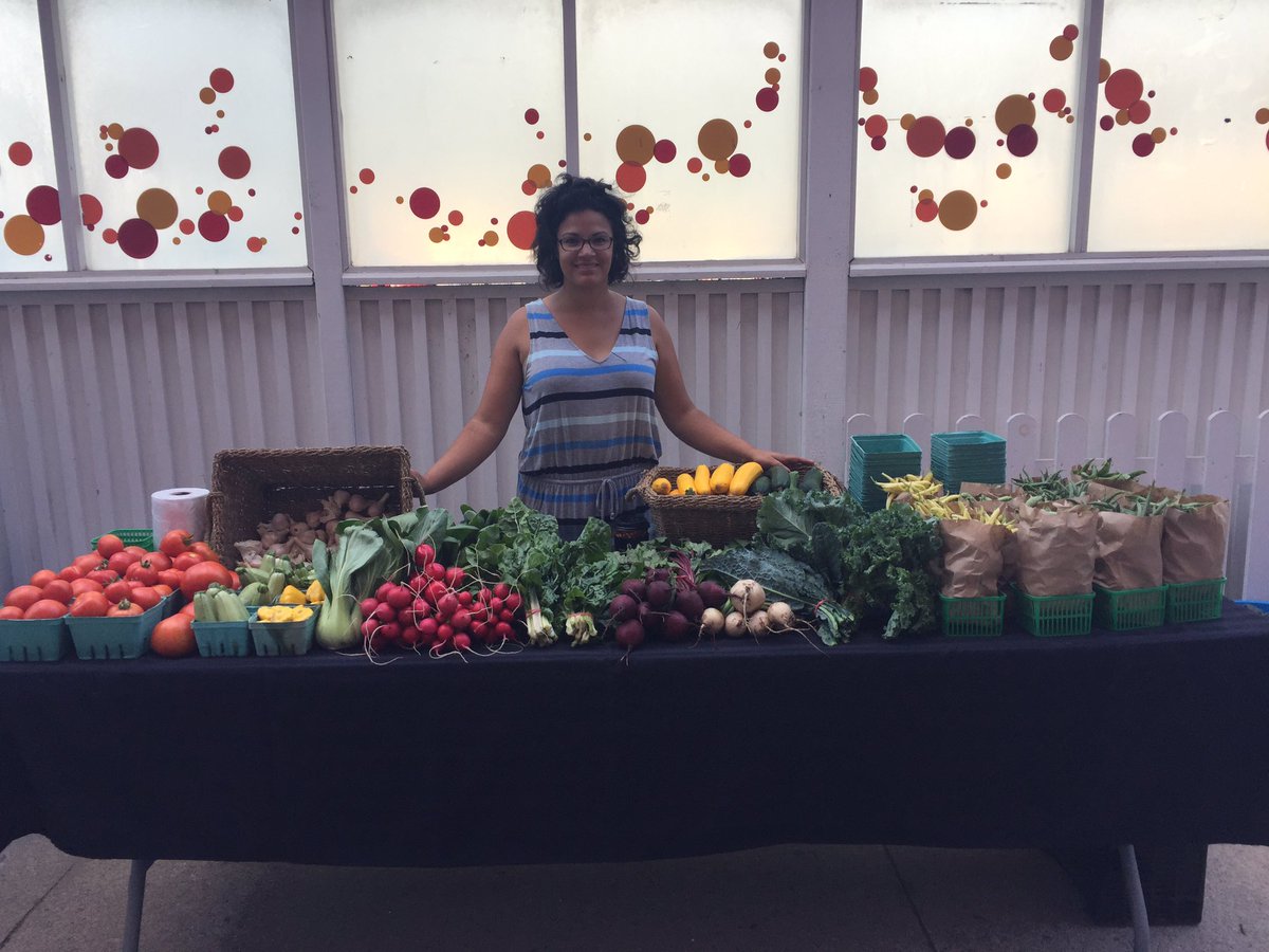 Beautiful morning @WFFarmerMkt Come find us right outside the front doors