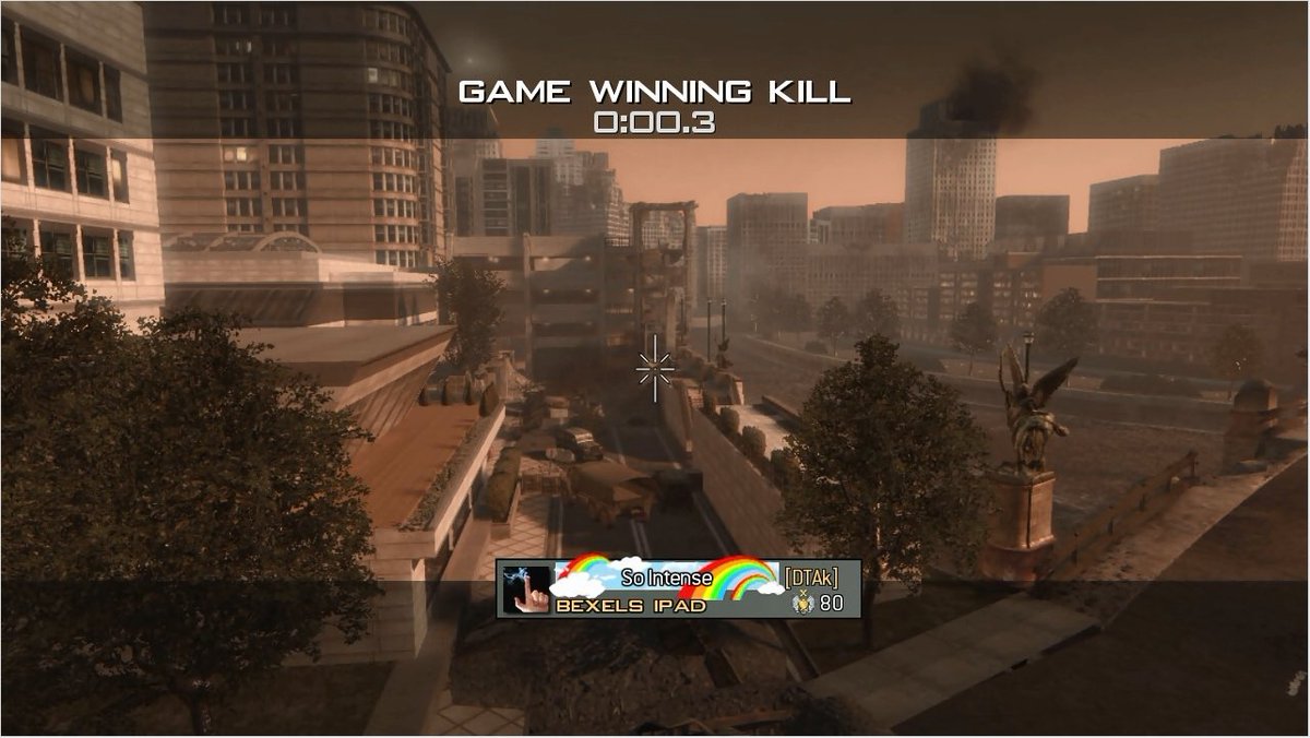 HeyItsPollo's tweet photo. My luck tonight was 🅱️razy 🅱️. I ran out of xbox live so I had to play on my friends account lol #DarePollo 😎🐔Another MW3 video soon 👀 https://t.co/RVdET2Z5eE