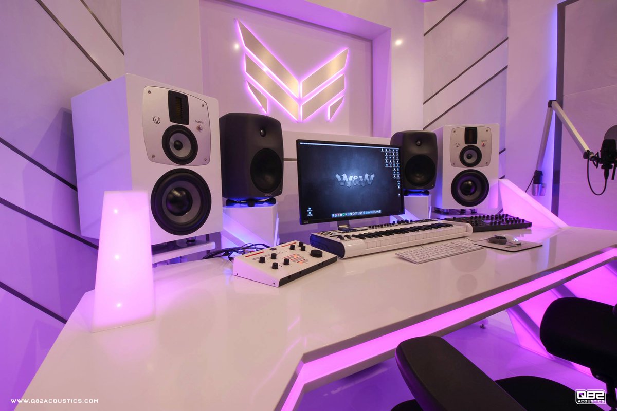 EveAudio's tweet photo. The new @WandWmusic studio is just incredible!🔥 Hats off to @Q82acoustics for the amazing design! #sc3010 #dj #producers https://t.co/blAm98qbPk
