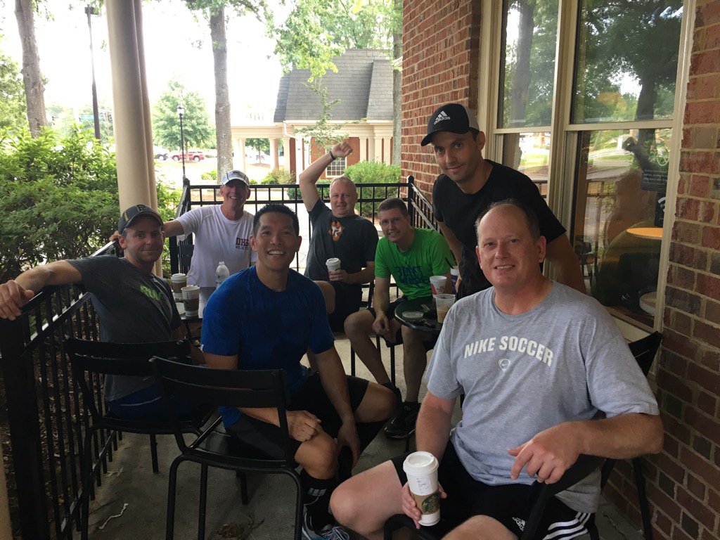 TRHLS's tweet photo. 8PAX welcomed Triple Shift from @F3NewOrleans to Shadow for a very humid Scout sweatfest @F3Atlanta @ShawnHardister https://t.co/PCX9OzKB7M