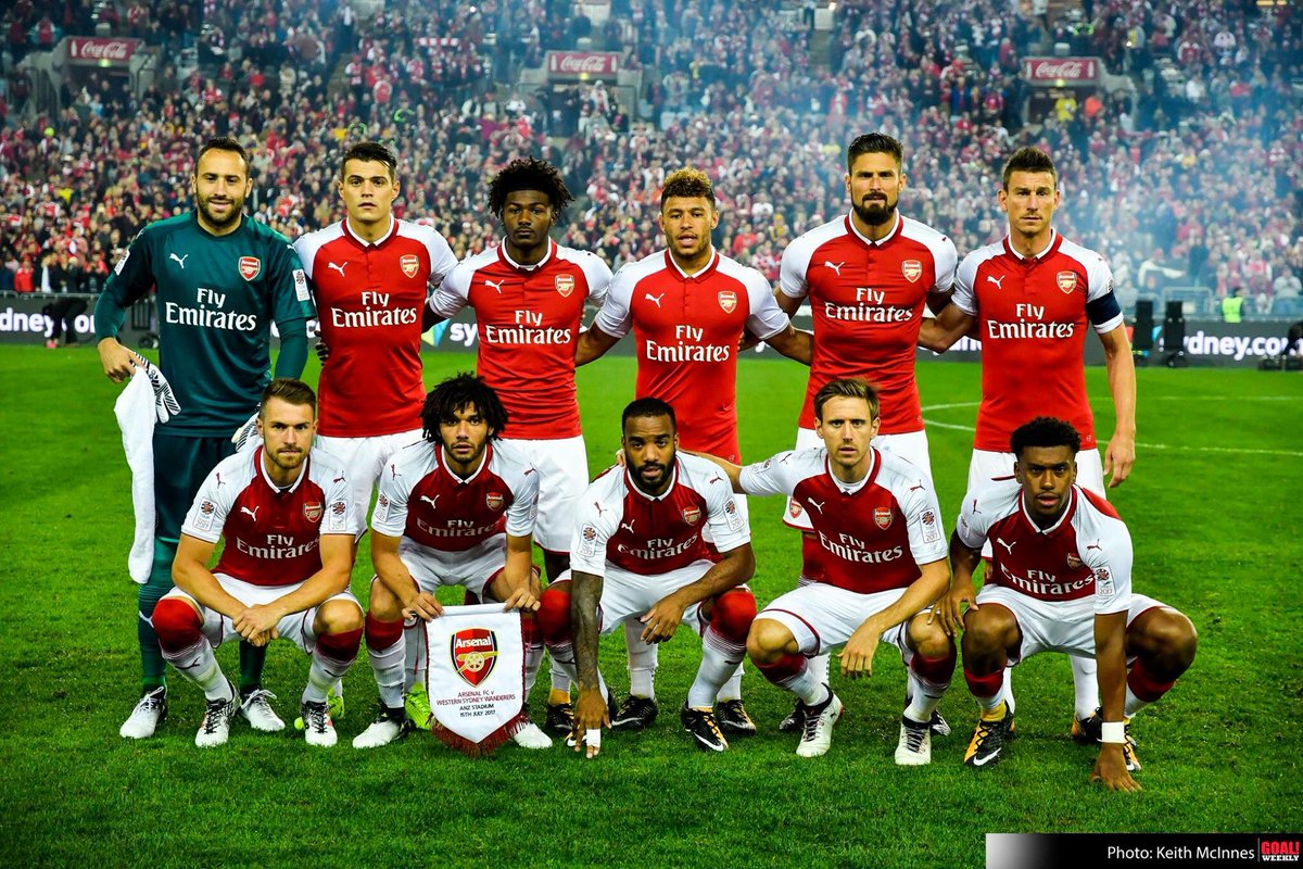 KeithMcInnes's tweet photo. .@Arsenal v @wswanderersfc at @ANZStadium starting 11 #ArsenalinSydney #WSWvARS #arsenal #goalweekly @GoalWeekly #football #sydney #game https://t.co/OD08G1lzsX