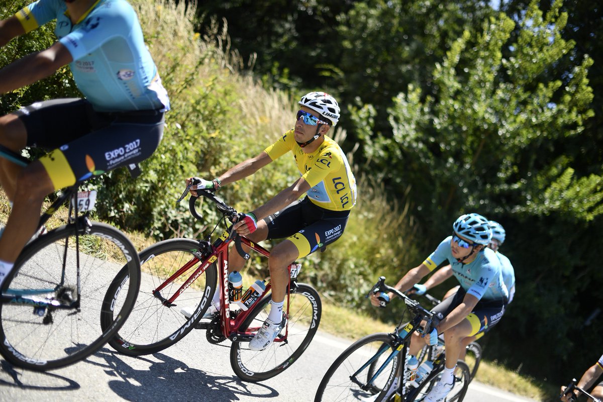 Tour De France On Twitter Everytime Astanateam Took The Yellow Jersey On The Tour They Brought It To Paris Contador 2009 And Nibali 2014 Tdf2017 Https T Co Tdsne9uvi6