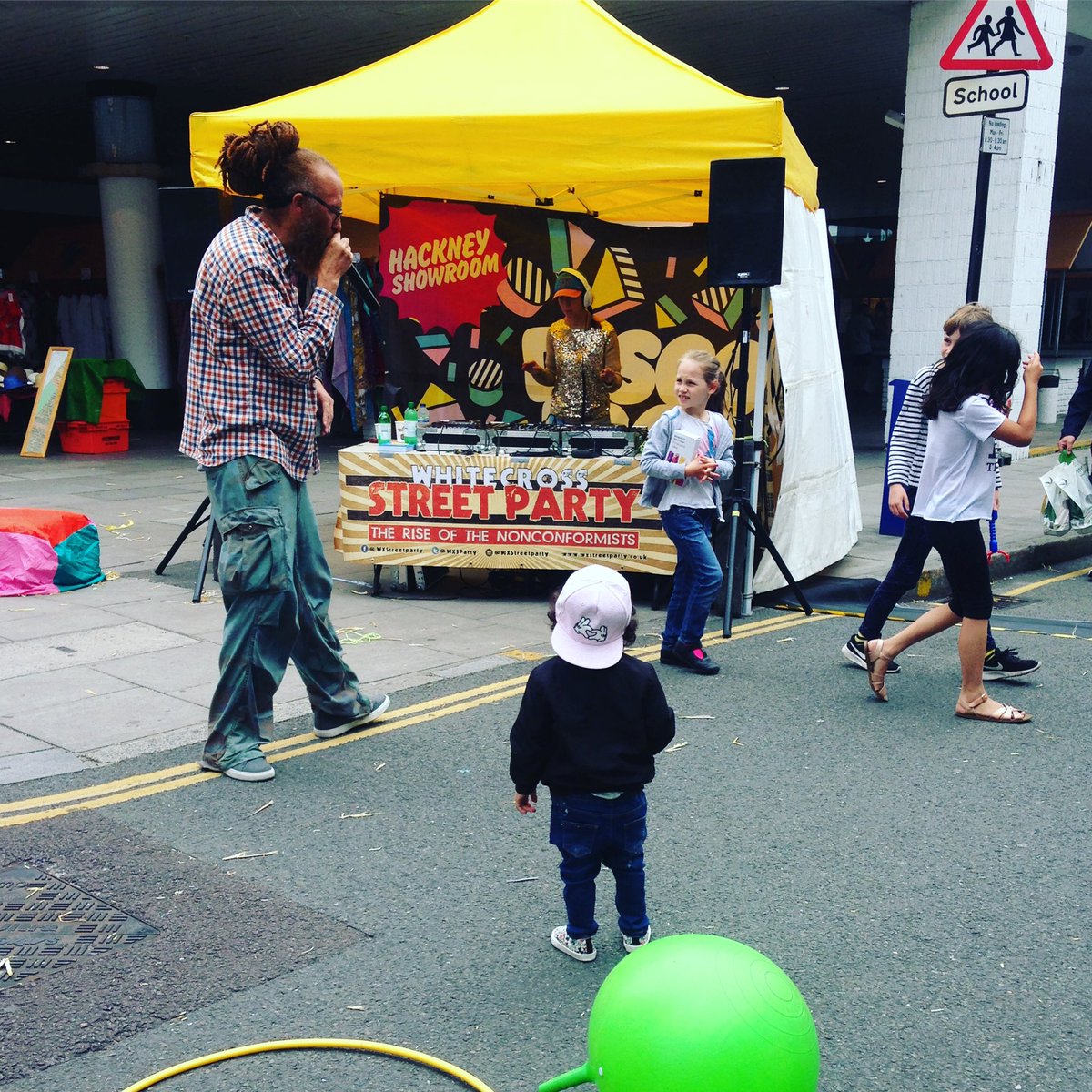 Whitecross Street Party is GO! Catch <a href="/Prangsta/">Prangsta Costumiers</a> show at 4pm