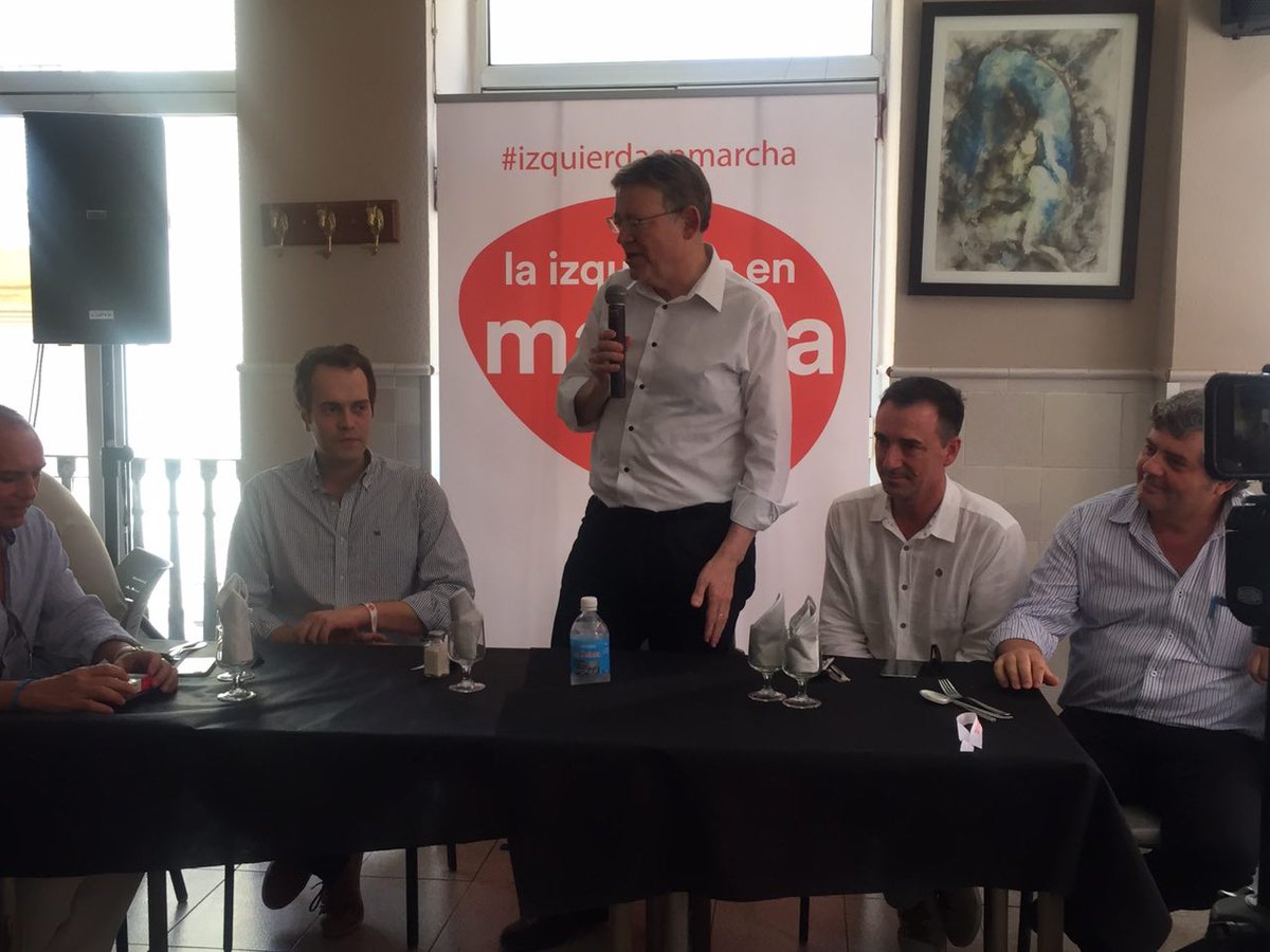 🗣️<a href="/ximopuig/">Ximo Puig</a> "Es desde los aytos como el de Cheste, con un gran alcalde como <a href="/JosexCheste/">Jose Morell</a>, donde ponemos las ideas a trabajar"#UnPaísEnMarxa