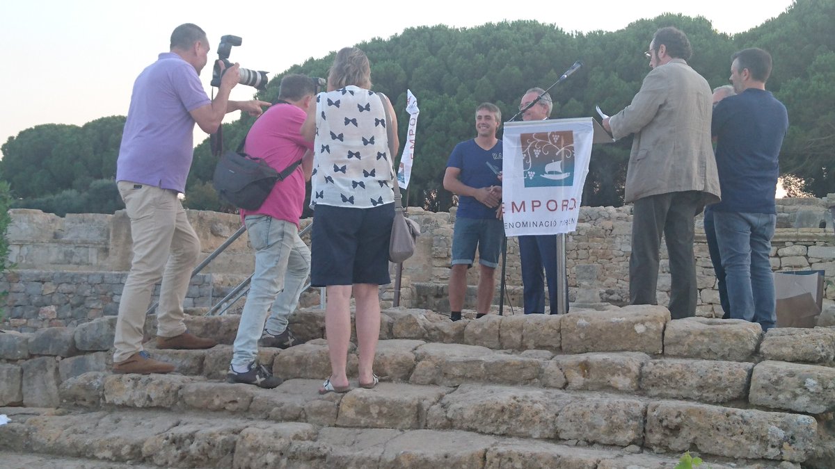 #Bienvenida #Benvinguda oficial a la #DOEmporda #emporda #empuries #costabrava #vins #catalanwines #winetasting