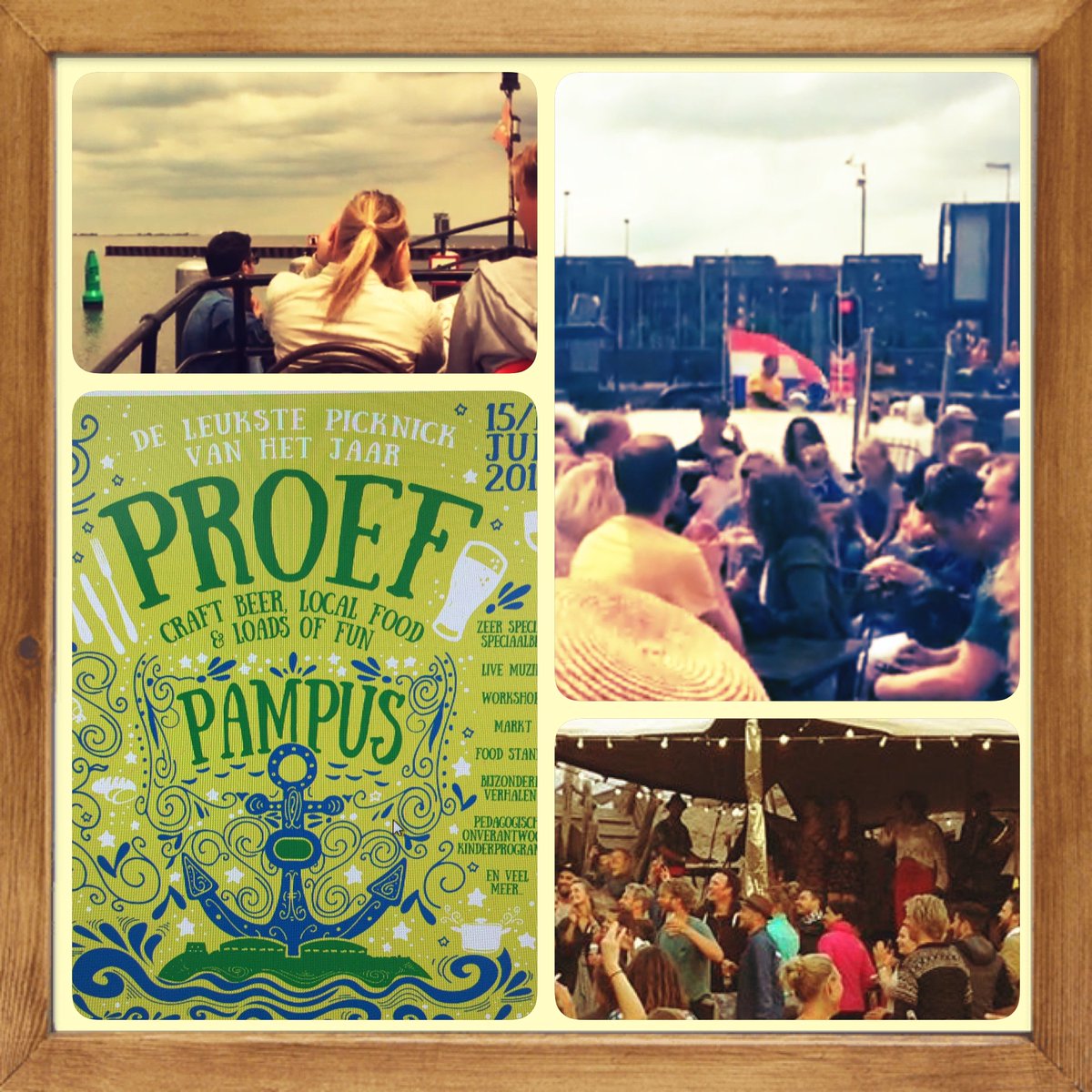 SoulQuakeBand's tweet photo. Vanaf vanavond mogelijk om van Muiden naar #Pampus te wandelen?? #SoulQuake! is onderweg om #ProefPampus vanavond te laten bewegen!! Tot zo! https://t.co/sKJOe0IDUq