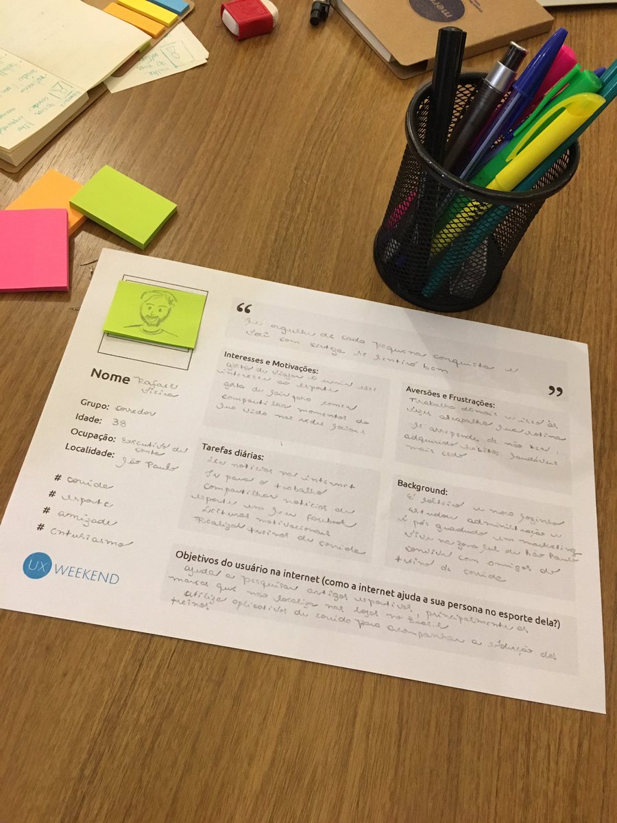 brunorodrigues's tweet image. Personas 😀 #ux #uxweekend com @eduagni