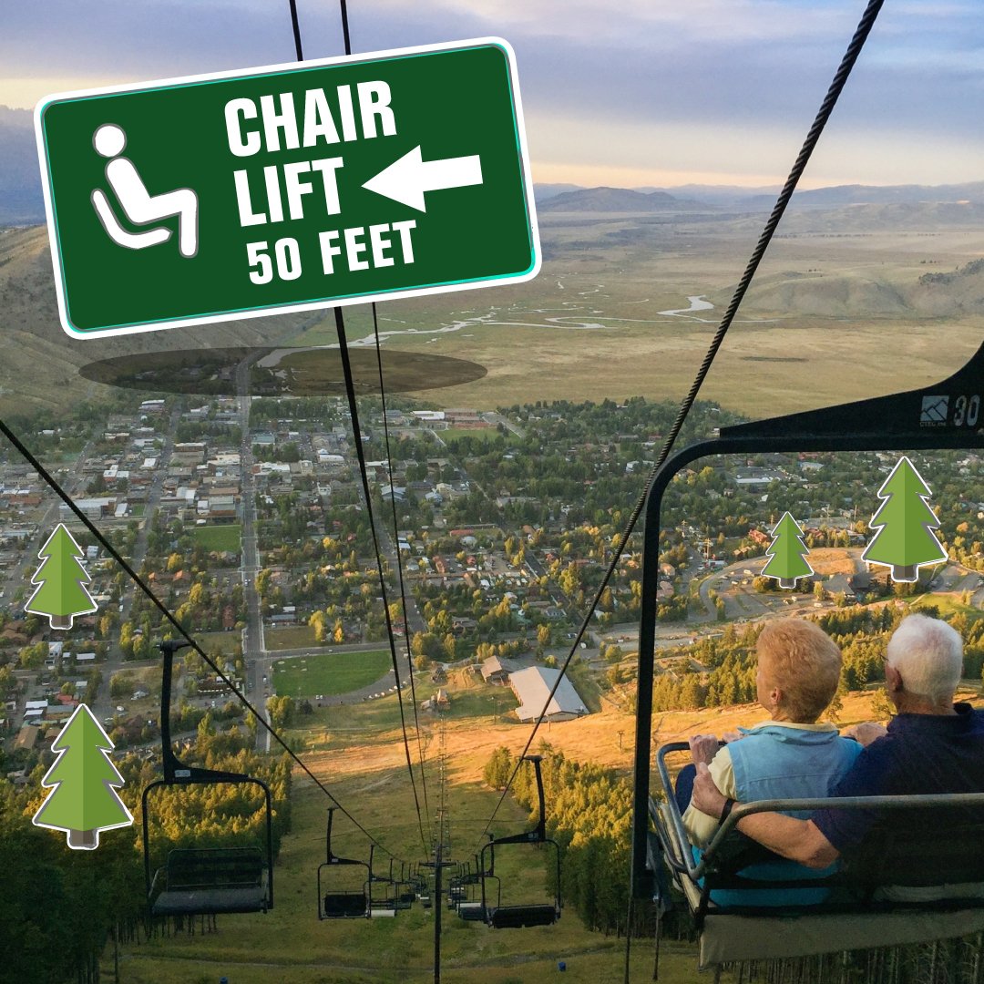 JHSolarEclipse's tweet image. With a chair lift only 50 feet away from the campgrounds, how can we NOT say yes? Reserve your spot today at snowkingbasecamp.com.