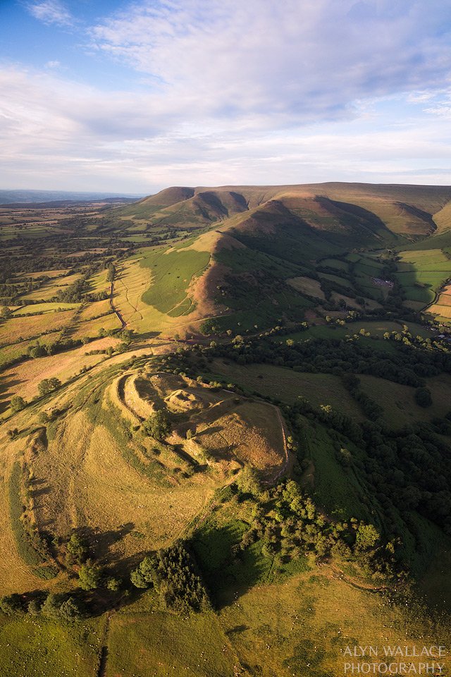 Castell Dinas ruins at the foot of the Dragon's Back. Does Wales get more legendary than this? #findyourepic #BreconBeacons