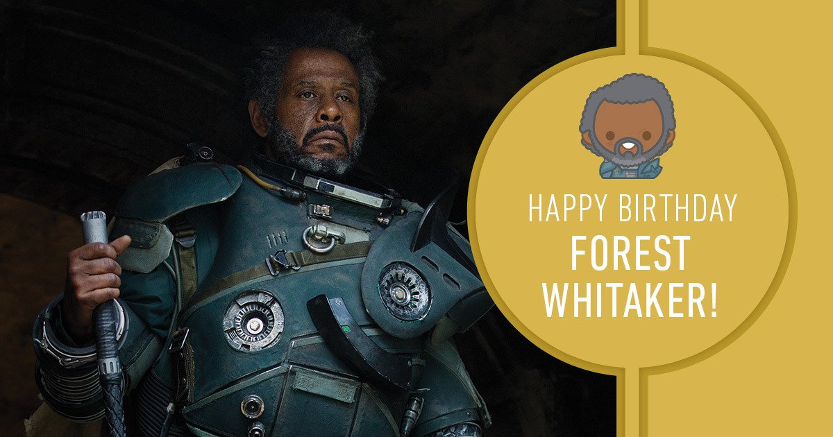  >> Happy Birthday, Forest Whitaker!  