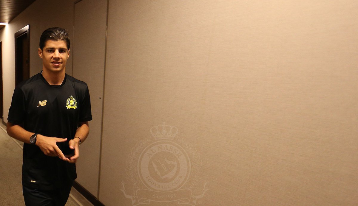 AlNassrFC_EN's tweet photo. #NFC new Moroccan left back Saad Lagrou arrived at #ALNASSR training camp in Turkey, welcome! https://t.co/E8F5JMfjwB