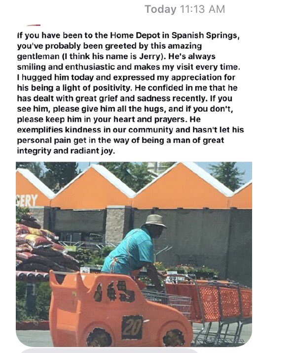 Jjasulliva's tweet photo. Got this in a text this am from Alan @ 3313.  Jerry you are amazing, we are lucky to have U! U make a difference 4 many! #PacNorthProud https://t.co/QpQmTZTjFF