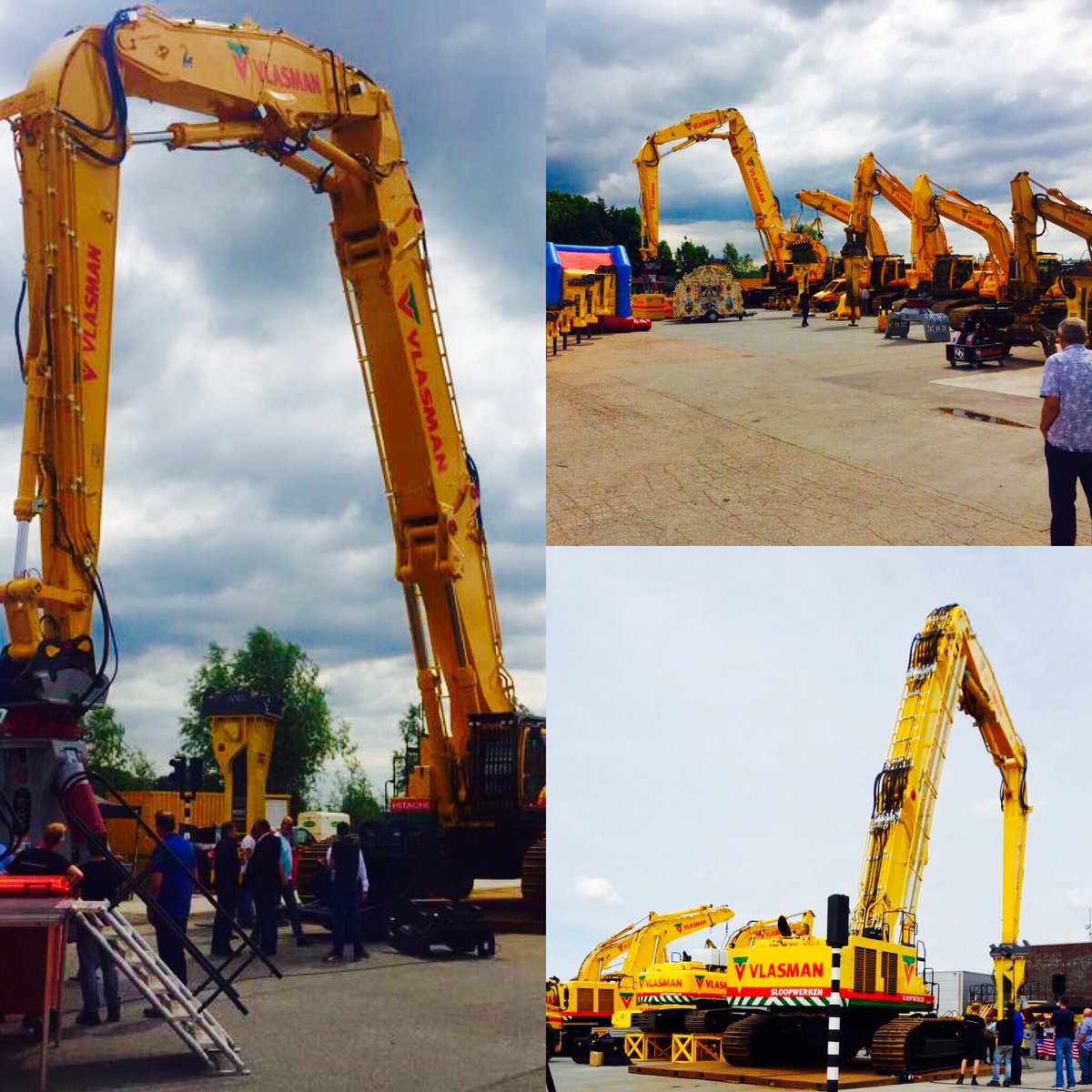 Vandaag allersterkste kraan van NL gezien <a href="/VlasmanNL/">Vlasman Sloopwerken</a> ! 
Volgende week in <a href="/limburg/">Provincie Limburg</a> sloop noorderbrug. 
En ze hanteren ook <a href="/MiniContainment/">MiniContainment NL</a>