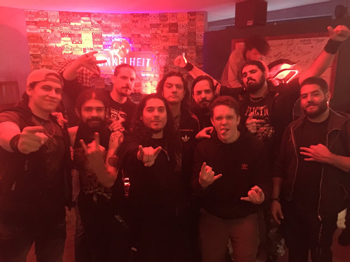 AGORAoficial's tweet photo. Pachuca increíble! Gracias @CerberusOrder y #Demonofthefall HOY a partir madres CD.MX. con nuestros hermanos @S7Nmusic y @Black_Overdrive https://t.co/fequZJf3qx