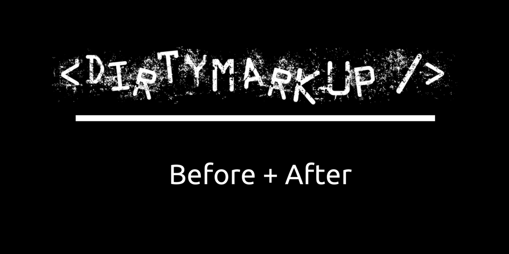 DreamerMadeHQ's tweet photo. We found a great tool this week from creator @claviska. Ever write code? See why you need DirtyMarkup in your life https://t.co/WFTAsSbLBr https://t.co/xHsWuIxneq