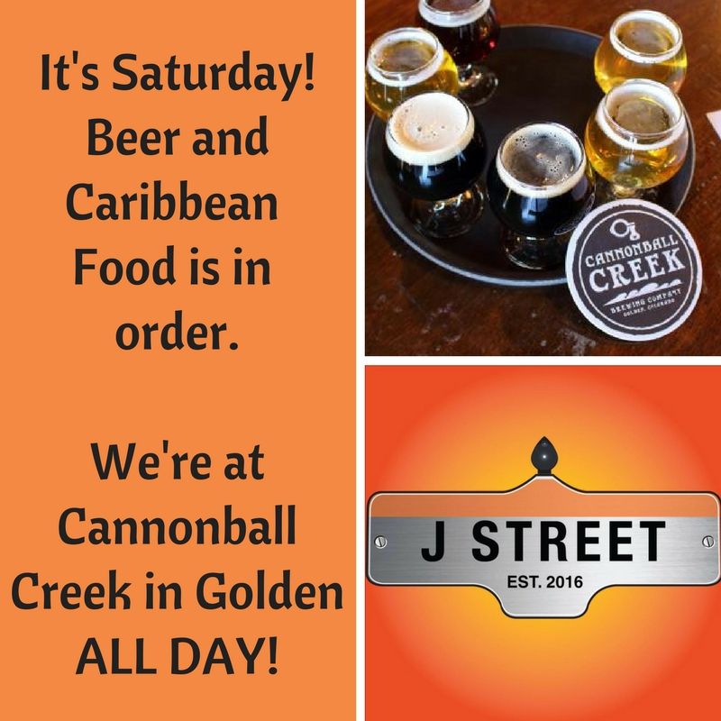 We're in Golden all day today at <a href="/CannonballCreek/">Cannonball Creek</a> - come on by!

#craftbeer #denverfoodtrucks #food #beer