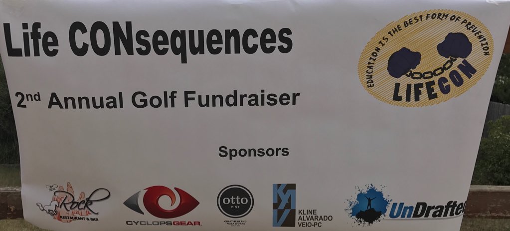 Life_CON's tweet photo. Thank you to @therockrest for awesome food, @cyclopsgear, #ottopint and #KVA for their #golfsponsorship for #LifeCON #golffundraiser https://t.co/FjgG60Afy1