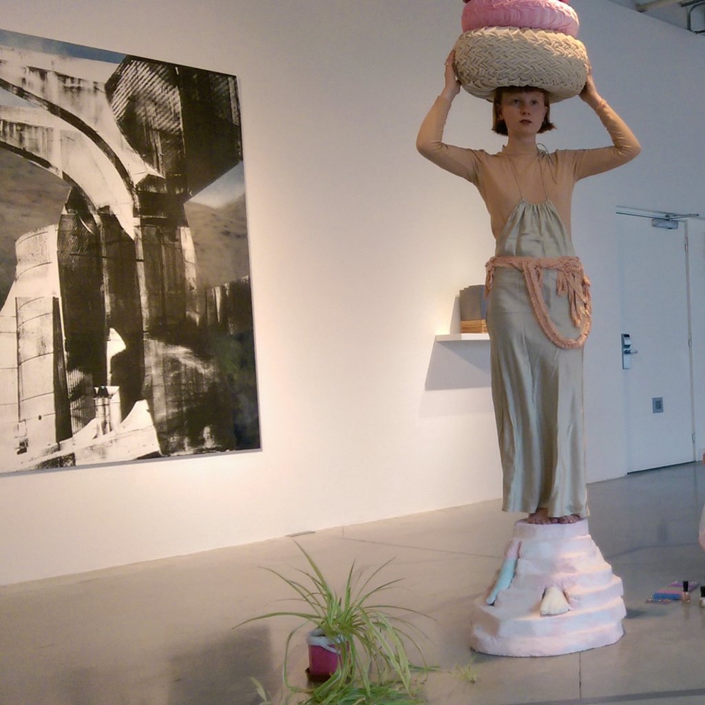 Holding it together, a performance <a href="/PlymouthContemp/">Plym Contemporary</a> with Lorraine Robbins, Isobel Harper and Rhian Harris-Mussi