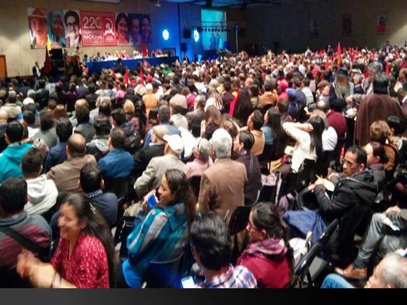 Inaugurado el XXII Congreso del Partido Comunista de Colombia bit.ly/2upM6hs