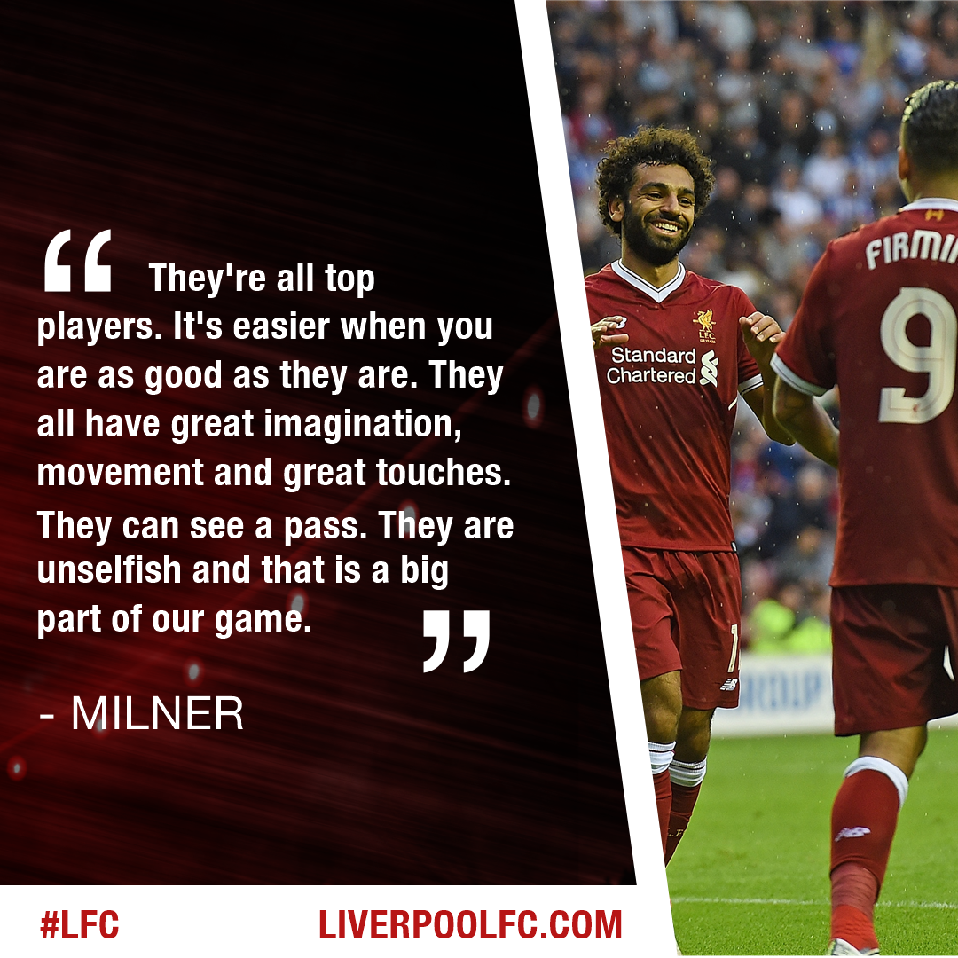LFC's tweet photo. Salah x Firmino x Coutinho 🔥 https://t.co/NmuP00sHMl