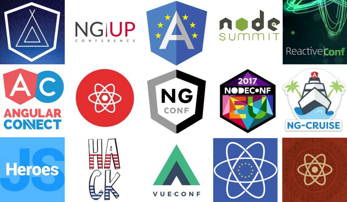 "Tour to My Favorite #JavaScript Conferences Stack" 🚀🗣️ #angular #NodeJS #reactjs #webdevelopment #VueJS <a href="/hackernoon/">HackerNoon | Learn Any Technology</a> hackernoon.com/tour-to-my-fav…