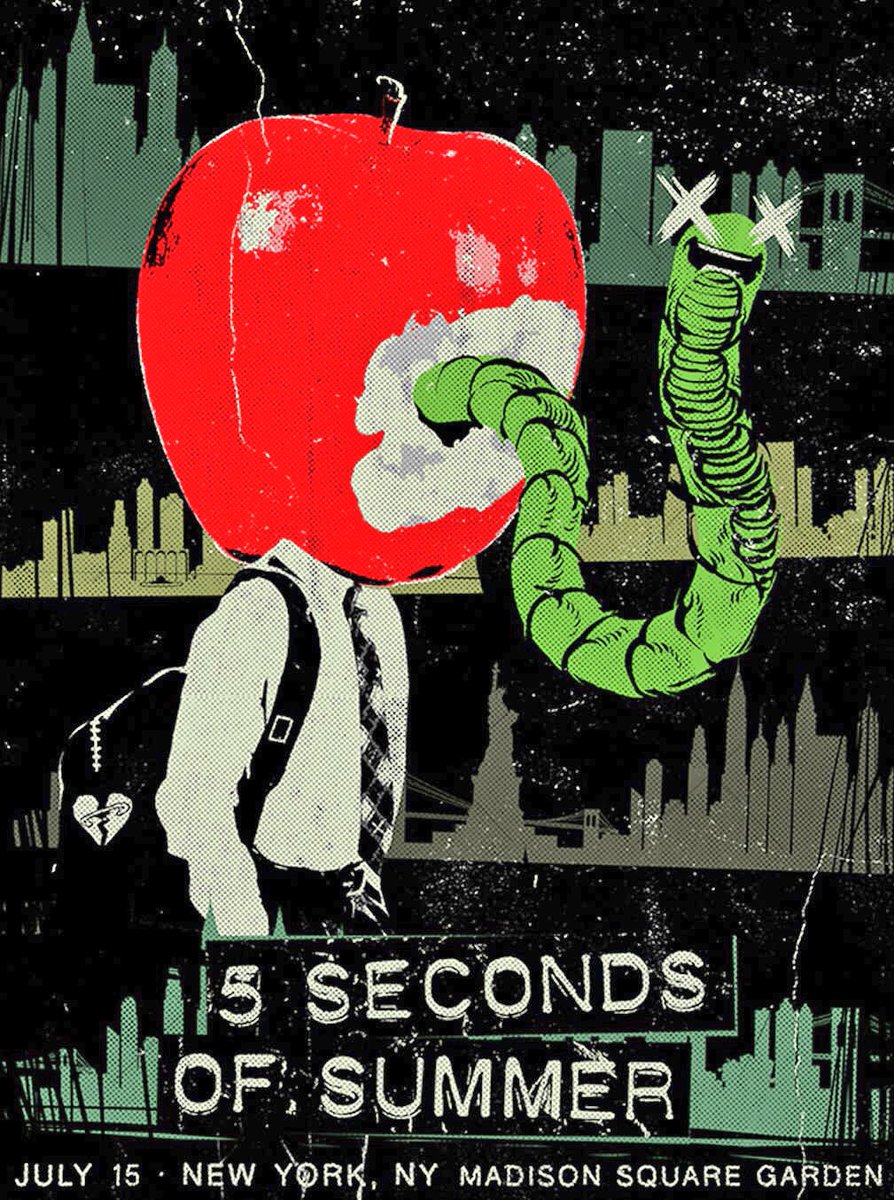 chirpy_irwin's tweet photo. A year ago 5sos rocked a sold out Madison Square Garden, such an incredible moment ❤️beyond proud 🤘🏼#SLFLMSG https://t.co/Vto5oyMRlO
