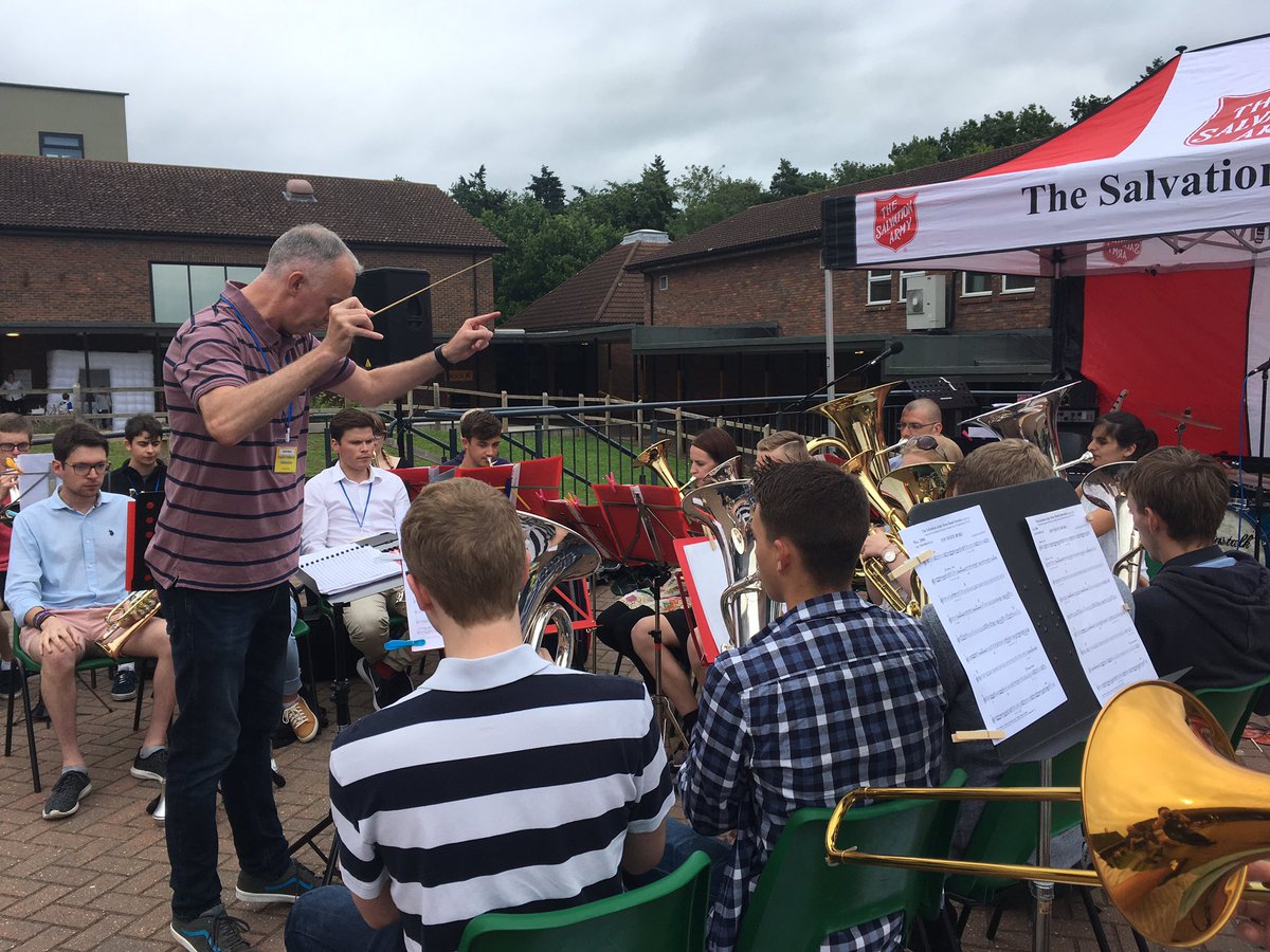 The Anglia Youth Band are here! #AngliaFunDay