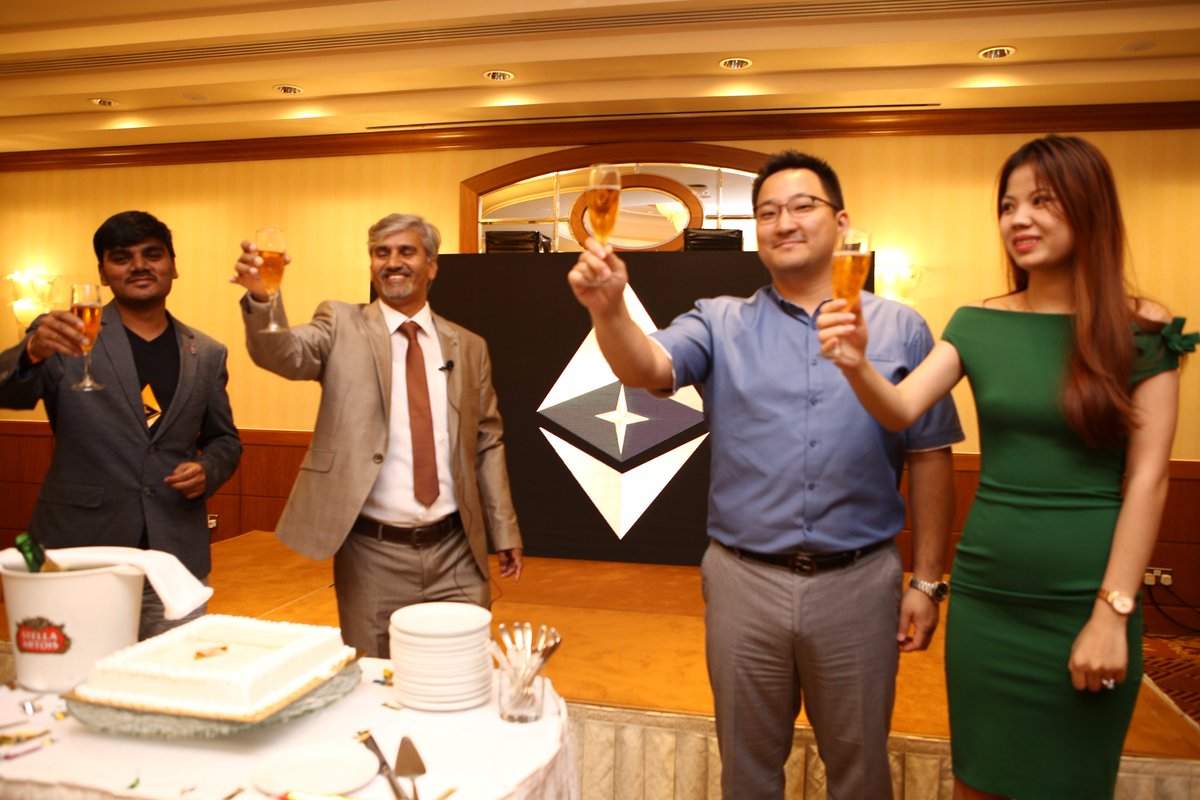 EthereumPlus's tweet image. @EthereumPlus Launch Event in Dubai.