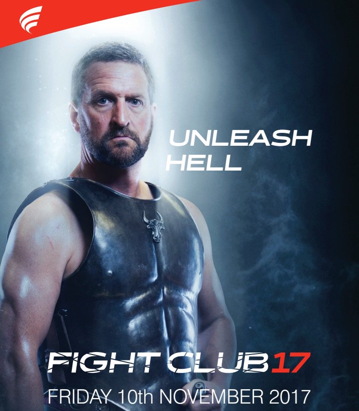 Thank you <a href="/Studionesh/">StudioNesh</a> for sponsoring Rhodri's fight with poster boy, John at #FightNight16 - Sign up for Nov 2017: bit.ly/2layH4u