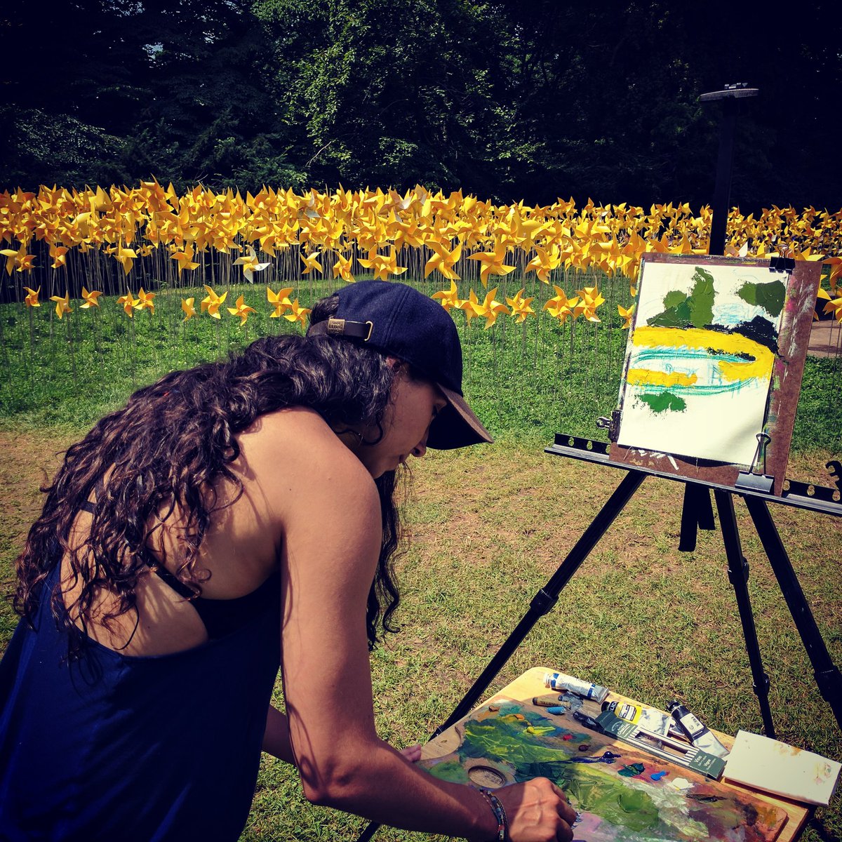 wearearea4's tweet photo. Art on art on art. #connectiveproject #prospectpark150 @brooklynmuseum @BKArtsCouncil @PioneerWorks_ @BRICartsmedia @rush_art @UncleRUSH https://t.co/mAY9jIUk43