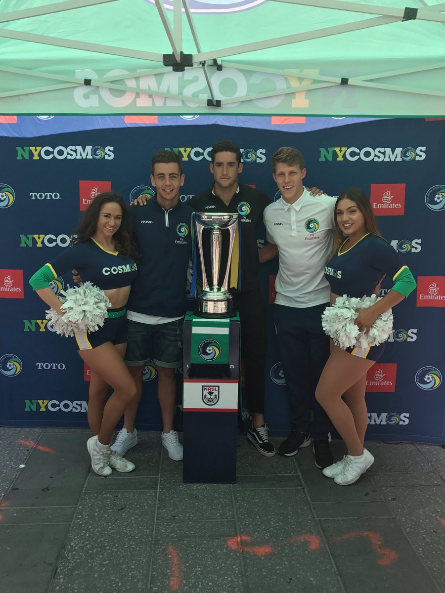 Great to be <a href="/StreetSoccerUSA/">Street Soccer USA</a>'s Time Square Cup 2017! #CosmosCountry