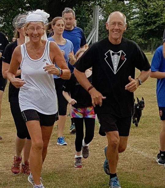 "Much loved Anne and Richard Fellingham celebrating their golden wedding by running Ipswich parkrun!"
💬 Marcia Hullis

🌳 #loveparkrun