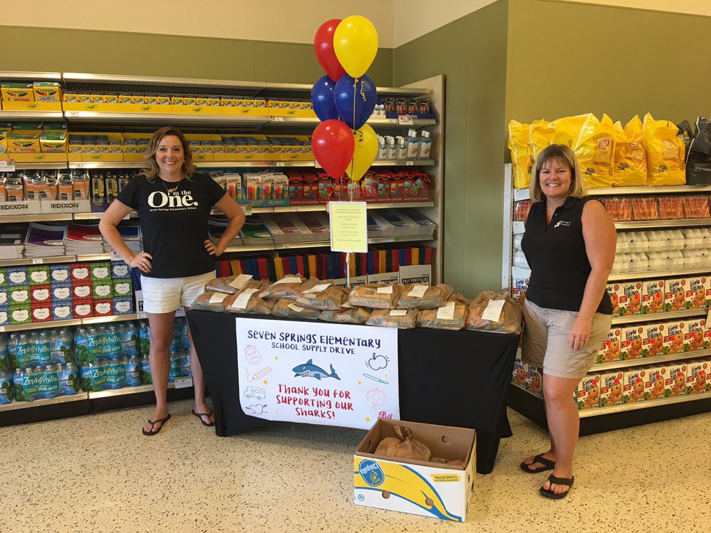 "Stuffing the Bus" for SSES!  Thank you Chelsea Place Publix!  Community Connections!!  <a href="/ToddLCluff/">Todd Cluff</a> <a href="/jessicalgiles/">Jessica Giles</a>