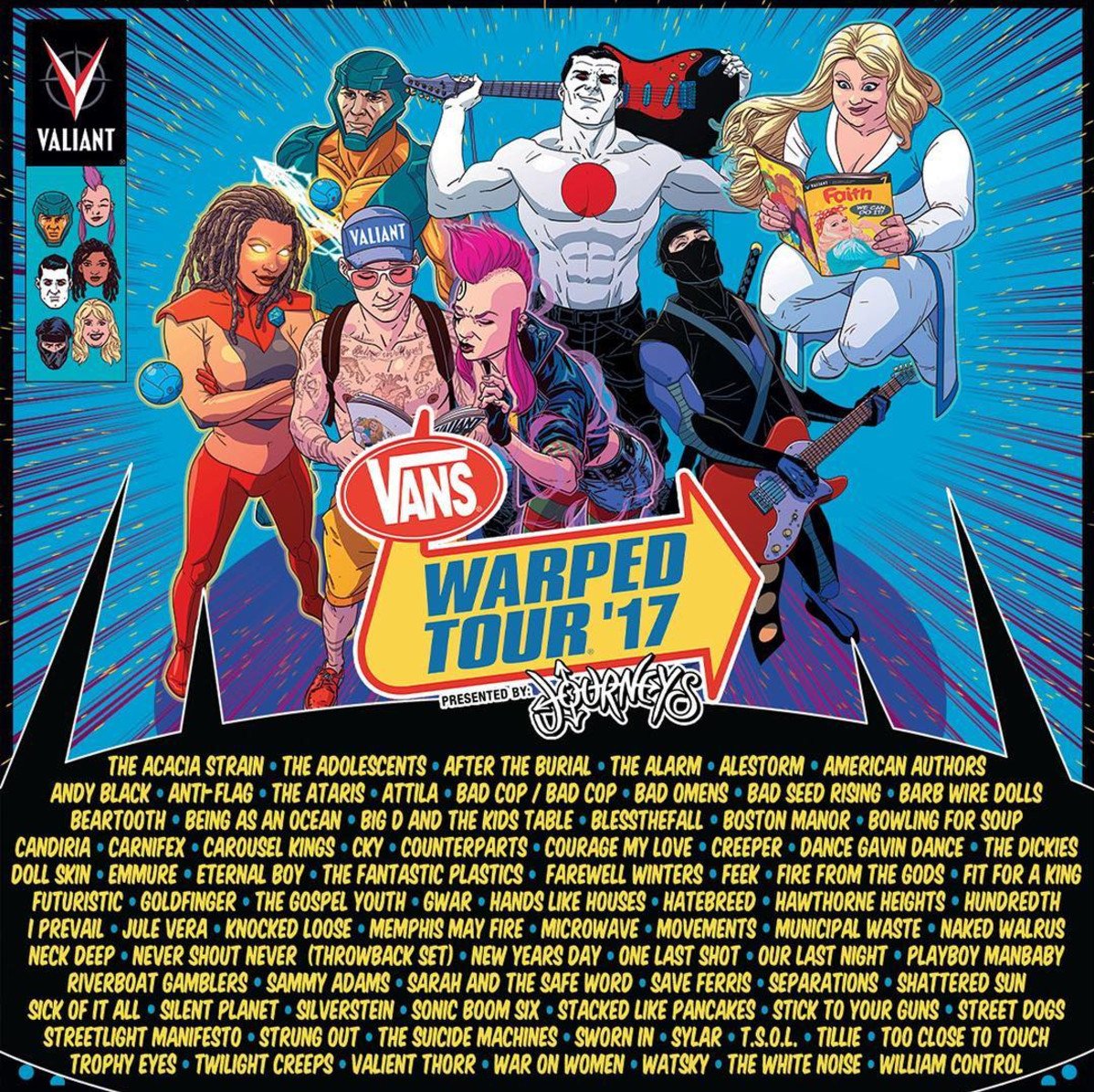 guys warped is coming up! I'm going to buy my ticket today, can't wait to see and meet Andy Black!