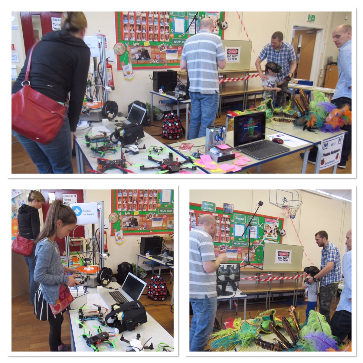 Lots of interest in what <a href="/prestonhack/">Preston Hackspace</a> are all about! All this cool tech right on your doorstep <a href="/FamiliesPreston/">Families Preston</a> #Makersphere