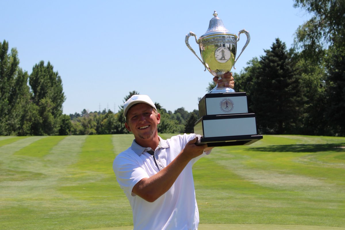 UtahGolfAssn's tweet photo. Kelton Hirsch defeats Braydon Swapp 7&5 to become the 2017 Utah State Amateur Champion! #UTStateAm #UtahGolf https://t.co/7U3bfkdVZN