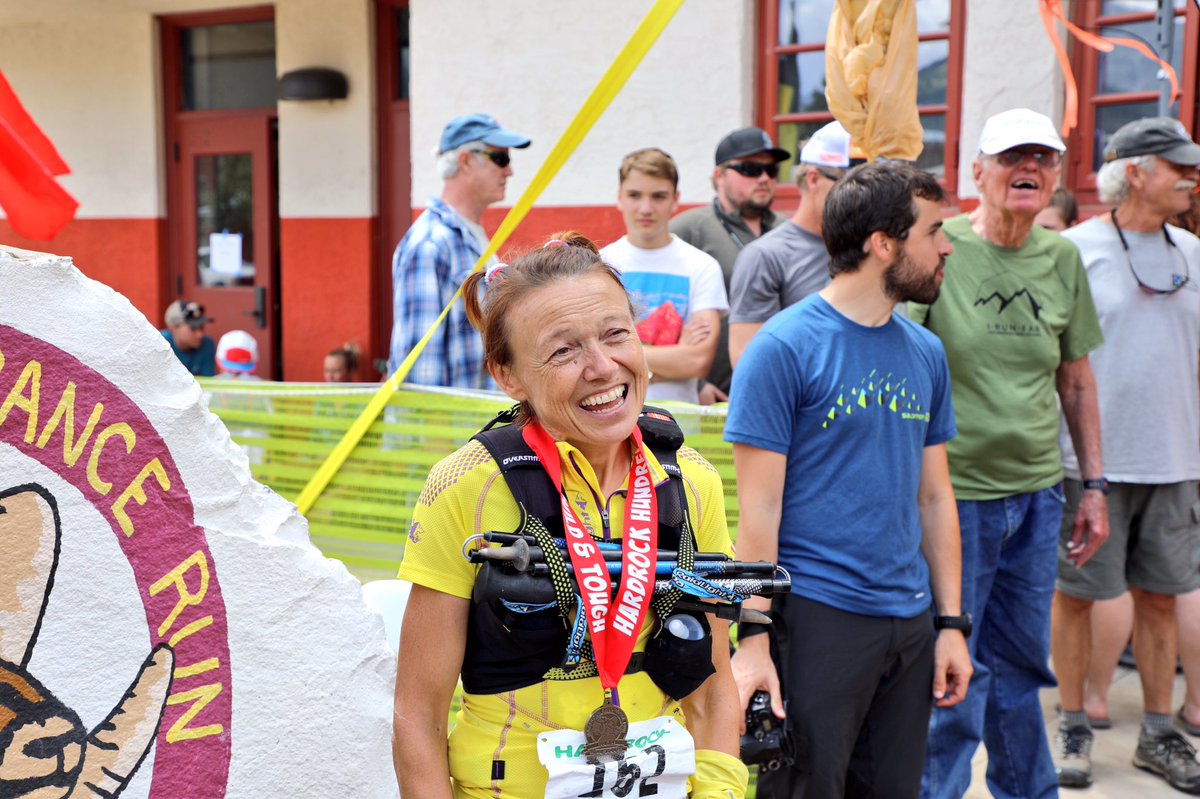 Nuestra entrevista pre-carrera con Nathalie Mauclair, tercer puesto femenino en Hardrock 100 2017: i-rn.fr/17HR100-Nathal… #HR100