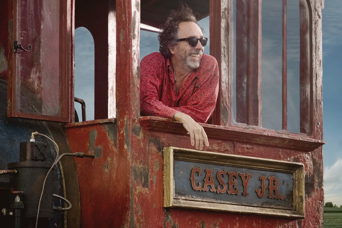 Disney's tweet photo. Production is underway for the live-action reimagining of Disney's Dumbo, directed by Tim Burton. In theaters March 29, 2019. https://t.co/5deE0yANwH