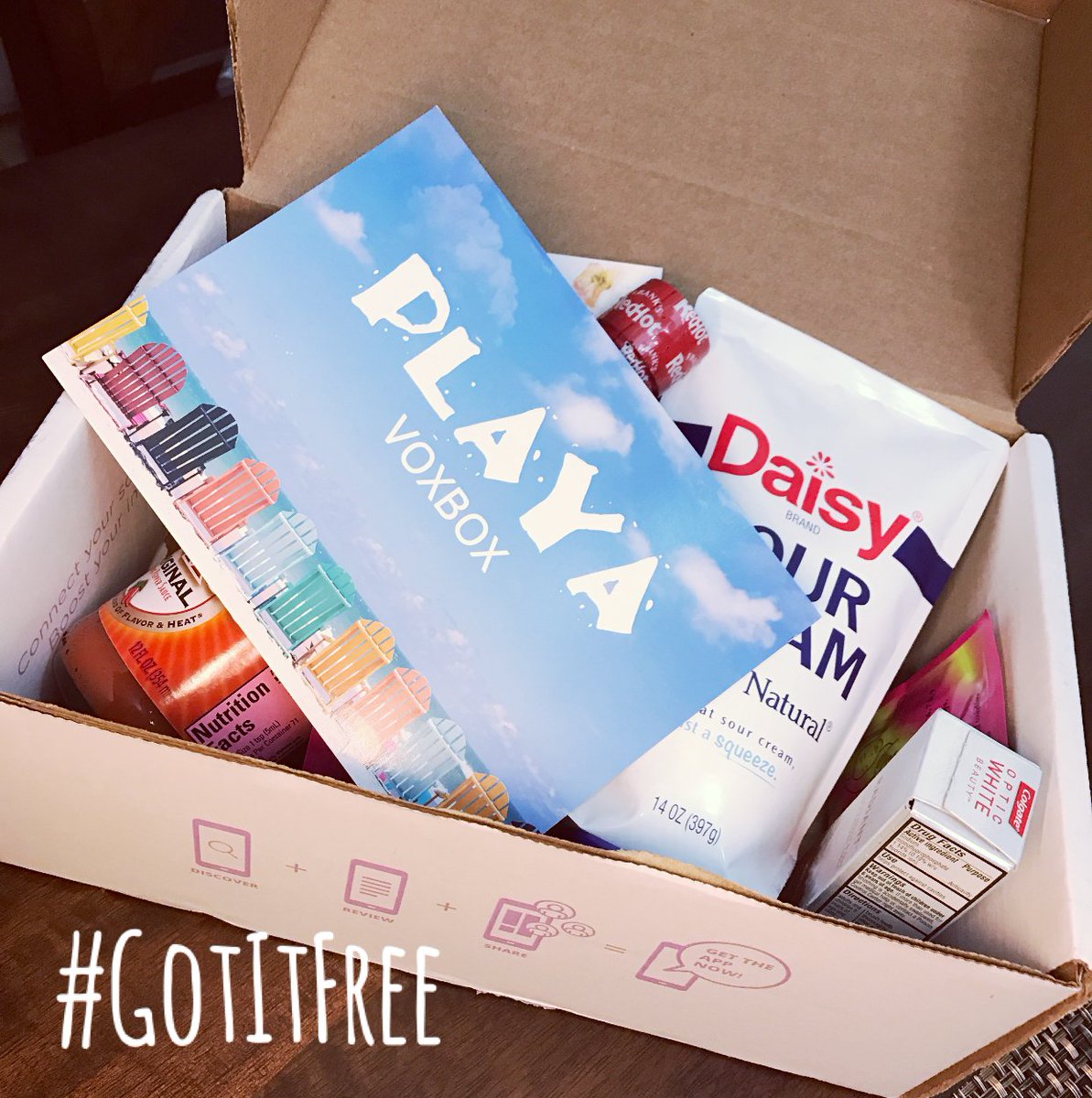 Glendy865's tweet photo. Love getting free stuff just for my thoughts! @Influenster #Contest #PlayaVoxBox https://t.co/TfvRJivnWR