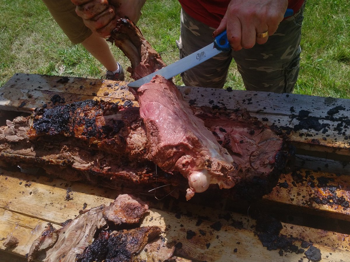 AnglerHunterTV's tweet photo. And the #springblackbear is all but gone! Delicious! https://t.co/q3sdSPwKNj