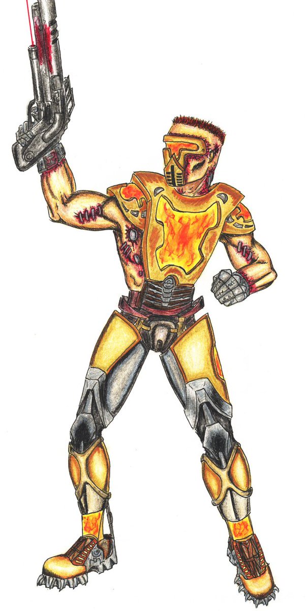 SheilaSchiller's tweet photo. #gorre #quake3arena #quake #fanart https://t.co/dBmcZp9ZwE