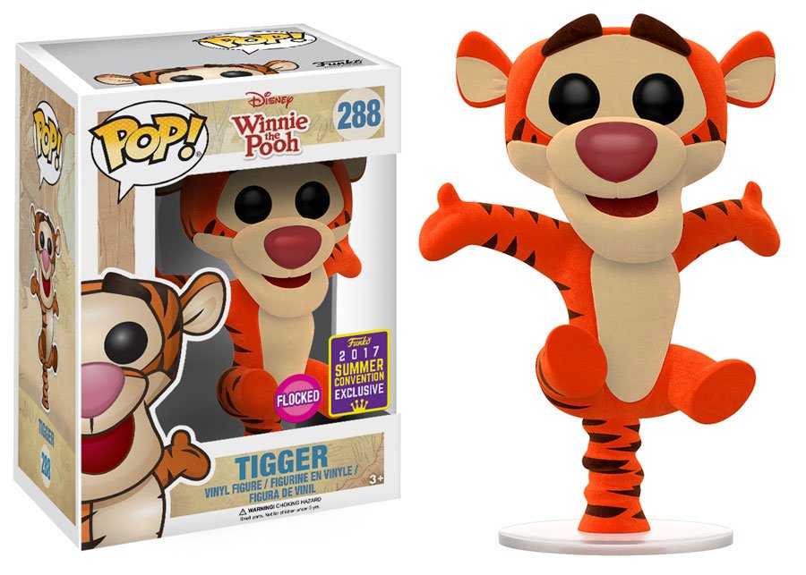 Funko's tweet photo. RT &amp; follow @funko for the chance to win an #SDCC exclusive flocked Tigger Pop! https://t.co/BWEep8KJae