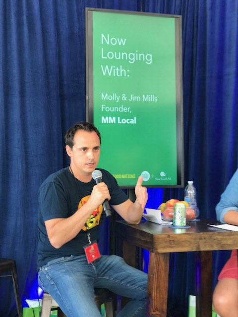 From a values standpoint, honesty, community &amp; "delicious" are primary; our employees share those values  #SlowFoodNations #wholefoods