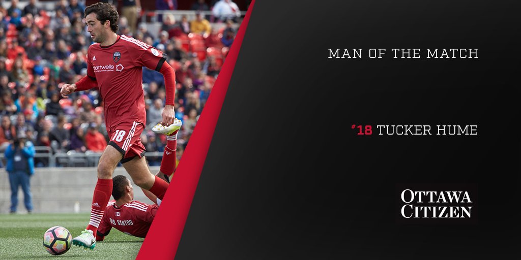 Today's #ManOfTheMatch is <a href="/tuckerhume/">Tucker Hume</a> who had the game tying goal! 

#FuryFC