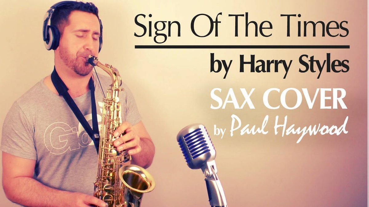 Paul_Haywood_'s tweet photo. Here's a little something 4 the #HarryStyles fans on #Saturday! #SignOfTheTimes on saxophone :) #SignOfTheTimesVideo
https://t.co/IGVU1G1OH5 https://t.co/Nw8T1MRq8F